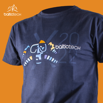 Official Baltictech 2022 t-shirt