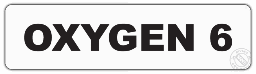OXYGEN 6 Sticker
