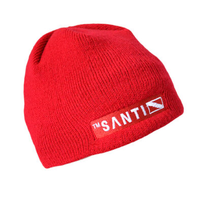 red BEANIE HAT