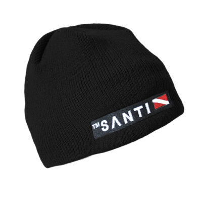 black BEANIE HAT